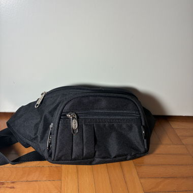 Marsupio nero multi-tasca