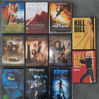 11 verschiedene DVD