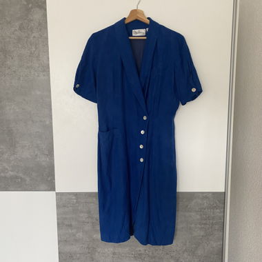  Vintage blue dress 