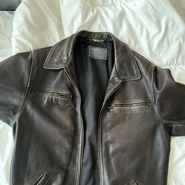 Vintage Lederjacke