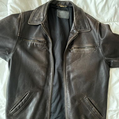 Vintage Lederjacke