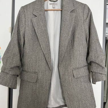 Blazer H&M gris chiné