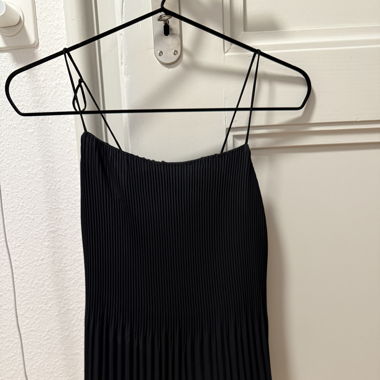 Schwarze Trägerbluse