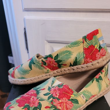 Toms Slipper Damen Flower US 8
