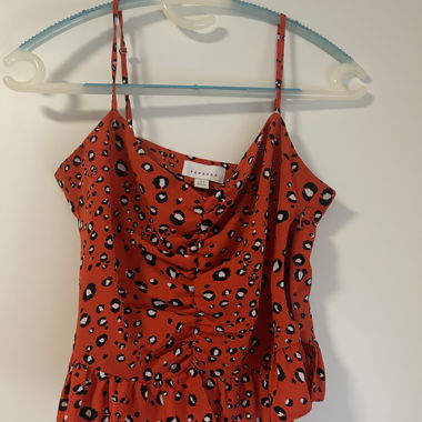Top con stampa Topshop