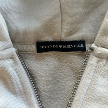 Brandy Melville beige hoodie