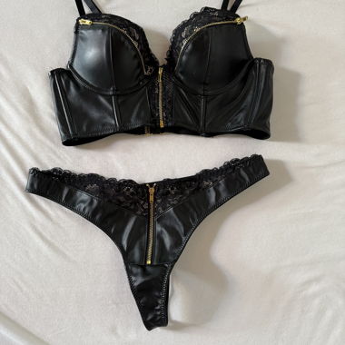 Set di lingerie nero