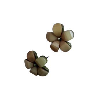 Flower earrings