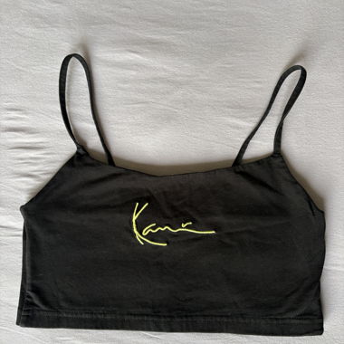 Top camisole nero XS