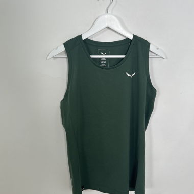 Salewa grünes ärmelloses Top