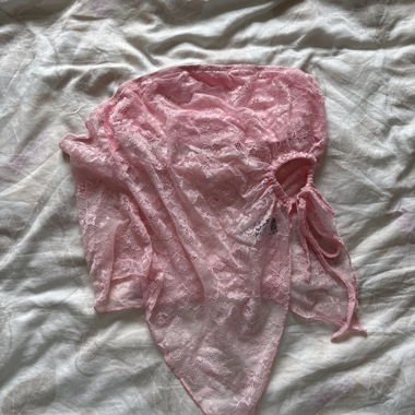 Pink Lace Top