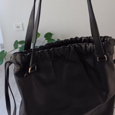Black Leather Bag PB 0110