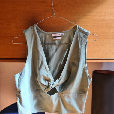 mintfarbenes Top