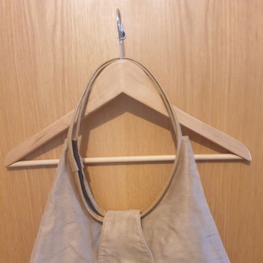 Sac en daim beige 
