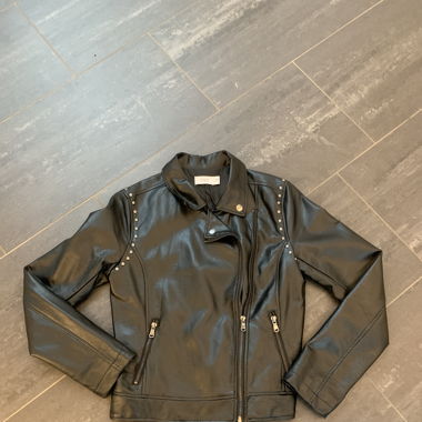 Jacke im Lederstiel Gr. 170 - wie Neu 