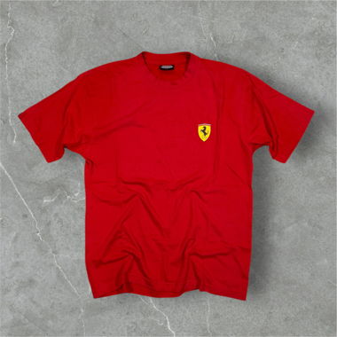vintage ferrari tee red/yellow