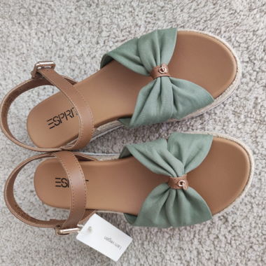 Sandale à Brides Esprit Olive