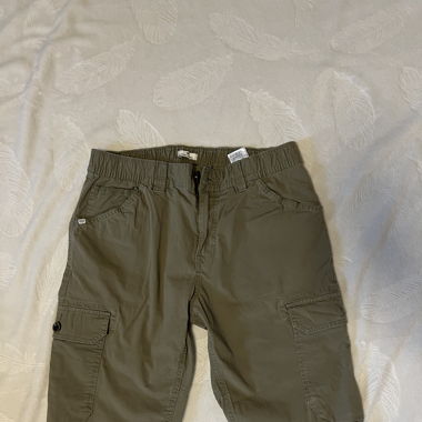 tom tailor green cargo shorts