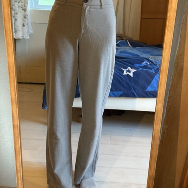 Pantaloni in tessuto - grigio