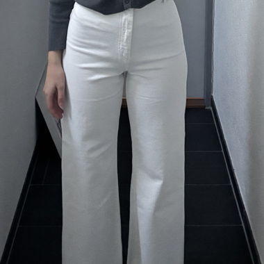 Zara Jeans weiss 
