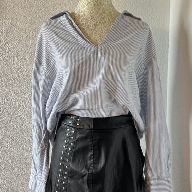 Blouse de femme rayée