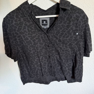 Element Leopard-Print Blouse