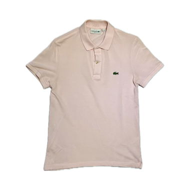 Polo Lacoste rosa maniche corte