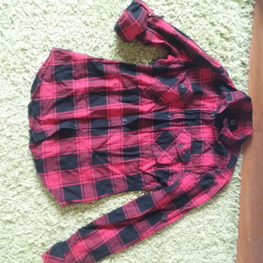 Chemise à carreaux femme
