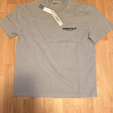 ESSENTIALS fear of god authentic T-shirt grey M