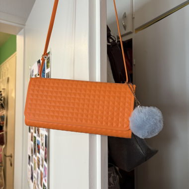 Sac à main orange