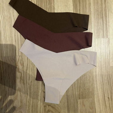 3 slips non portés taille S
