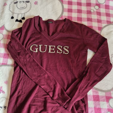 Guess Pullover weinrot