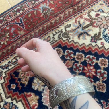 Arm cuff silver (Modeschmuck)