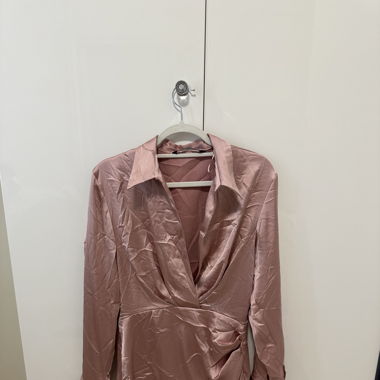 Satin Kleid