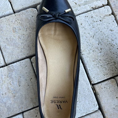 Schwarze Ballerinas