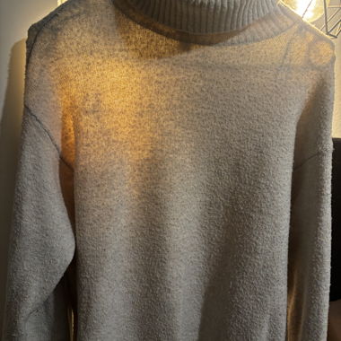 H&M Grey Turtleneck Sweater Dress