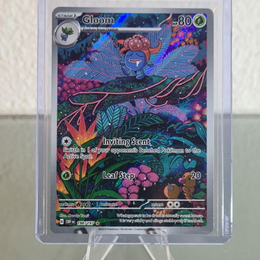 Pokemon Gloom 198/197 Illustration rare EN