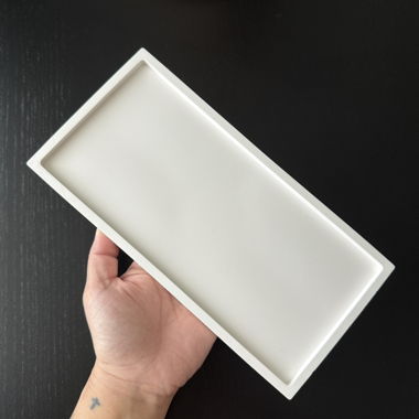 rechteck deko tablett XL