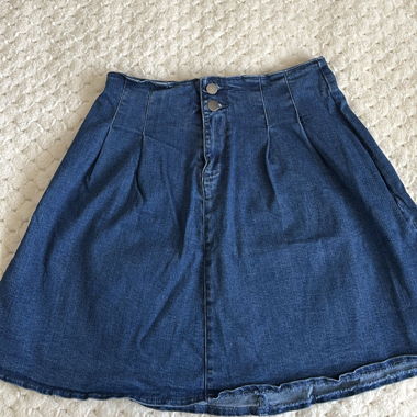 Jeans-Rock Blau