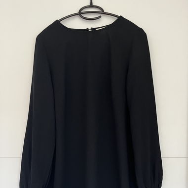 Robe manches à perles 