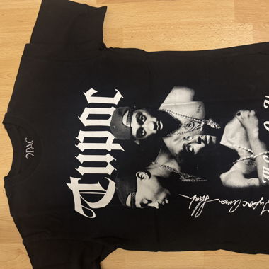 T-shirt 2Pac nero