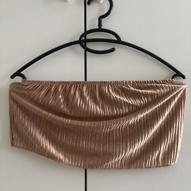 Plissiertes Bandeau-Top