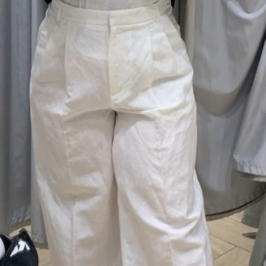 LEINEN HOSEN WEISS SOMMER