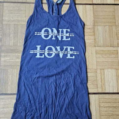 Long Tank Top with Zip