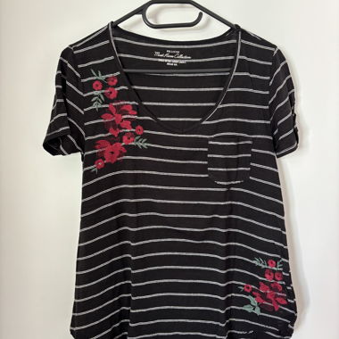 Hollister gestreiftes T-Shirt