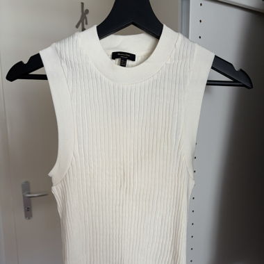 Top blanc Massimo dutti 