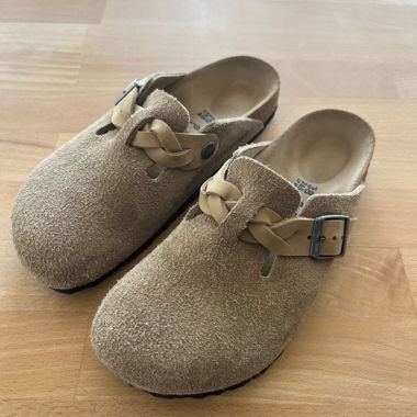 Sabots Birkenstock beige gr. 38