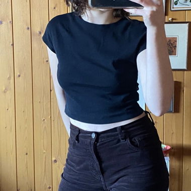 Top nero Zara