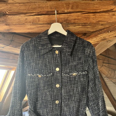 Leichte Jacke mit Bindegürtel von Maje