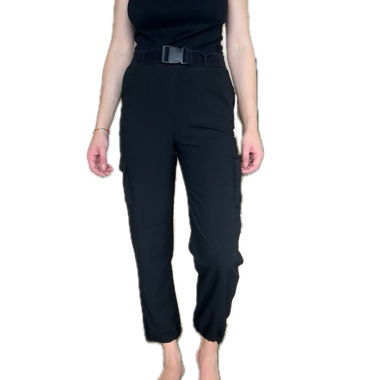 Black Cargo Dress Pants
